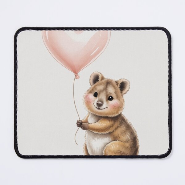 Item preview, Australian Quokka Valentines Day Love Heart designed and sold by Wennebabs.