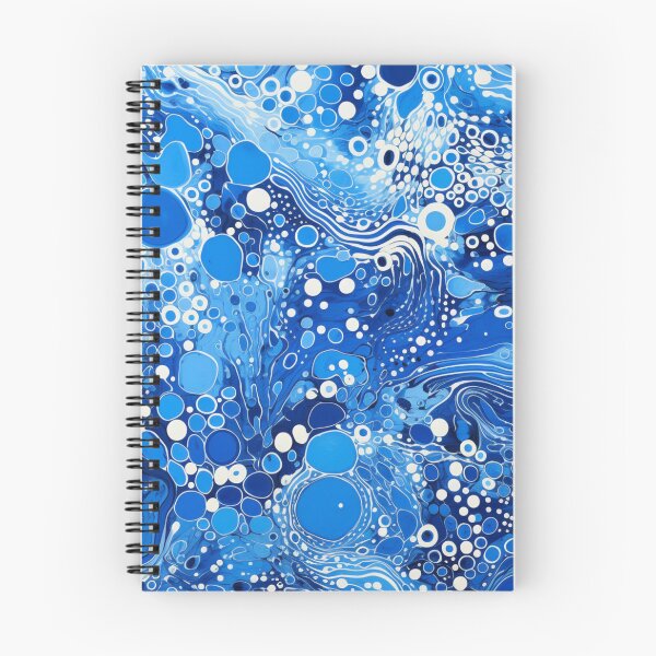 Item preview, Aboriginal Inspired Dot Art - Abstract Cold Water designed and sold by GrinGalore.