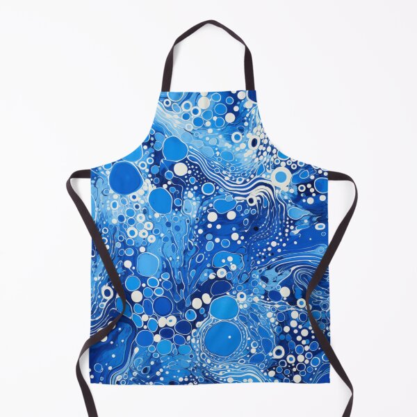Item preview, Aboriginal Inspired Dot Art - Abstract Cold Water designed and sold by GrinGalore.