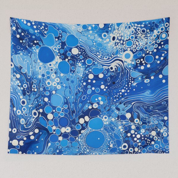 Item preview, Aboriginal Inspired Dot Art - Abstract Cold Water designed and sold by GrinGalore.