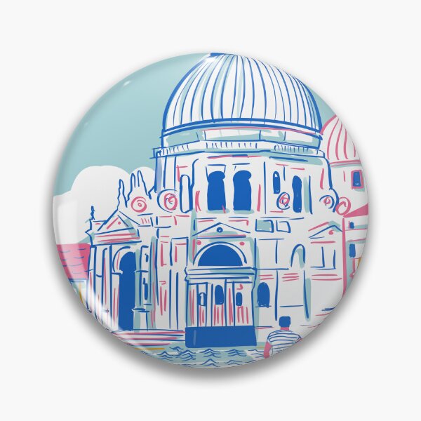 Item preview, Venice Gondola – St Mark’s Basilica Line Art Illustration designed and sold by Arctic frame studio.
