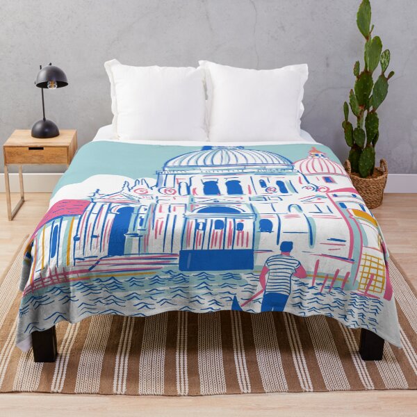 Item preview, Venice Gondola – St Mark’s Basilica Line Art Illustration designed and sold by Arctic frame studio.