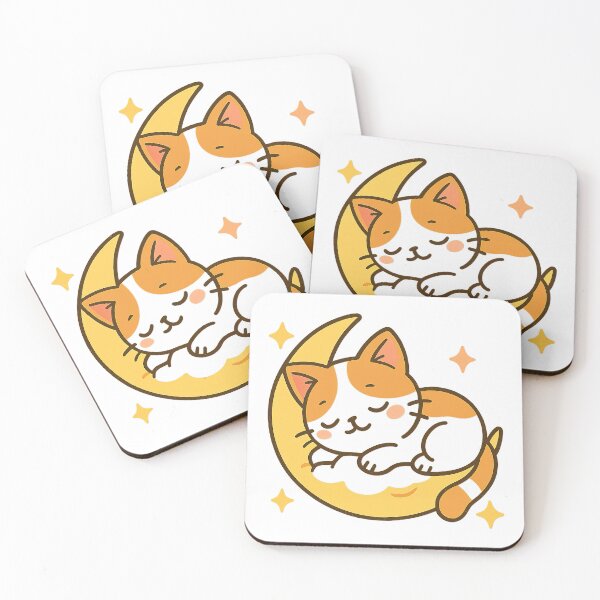 Item preview, Cute Anime Cat, Cute Kawaii Anime Cat designed and sold by graphic-genie.
