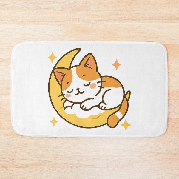 Item preview, Cute Anime Cat, Cute Kawaii Anime Cat designed and sold by graphic-genie.