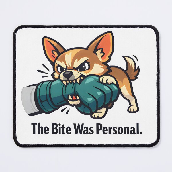 Item preview, The Bite Was Personal – Funny Chihuahua Veterinary Inside Joke designed and sold by Bettybee00.