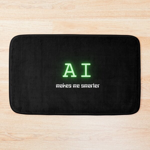 Item preview, AI makes me smarter (Neon Green) designed and sold by ProjectLui.