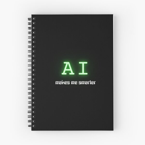 Item preview, AI makes me smarter (Neon Green) designed and sold by ProjectLui.