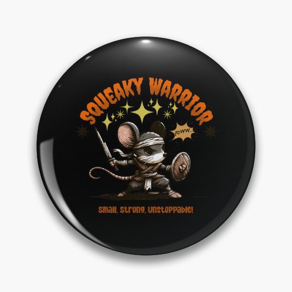 Item preview, Squeaky Warrior – Small but Unstoppable designed and sold by New Vision by ToMz.