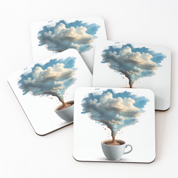 Item preview, Surreal Coffee Cup with Cloud Art designed and sold by Wonderful Designs.