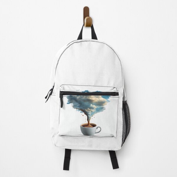 Artikelvorschau, Surrealer Kaffeebecher mit Wolkenmotiv entworfen und verkauft von Wonderful Designs.