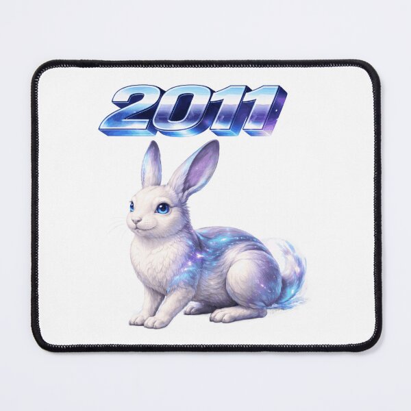Item preview, 2011 Year of the Rabbit Eastern Zodiac Harmony Luck Serenity Design designed and sold by AlexLineArt.