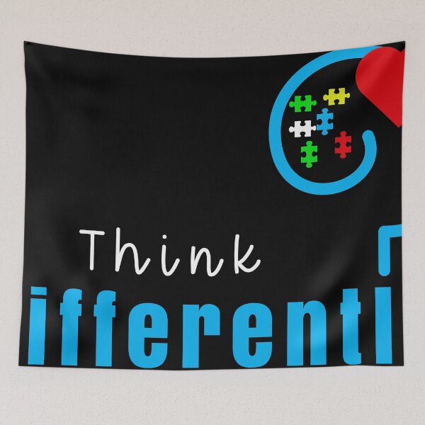 Item preview, Think Differently – Autism Awareness T-Shirt designed and sold by Grxcreation.