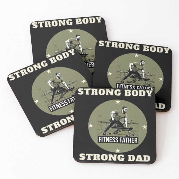 Item preview, Fitness Dad Gym T-Shirt designed and sold by RAIZX.