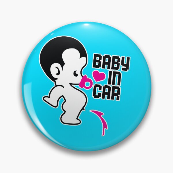 Item preview, Baby in Car designed and sold by LOST IN THOUGHT.