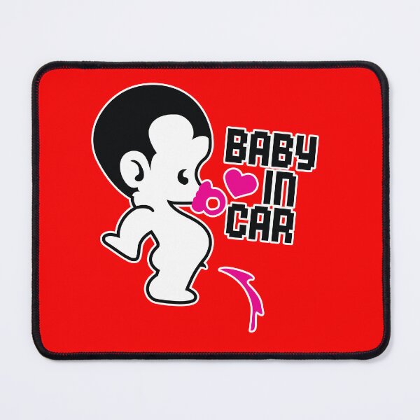 Item preview, Baby in Car designed and sold by LOST IN THOUGHT.