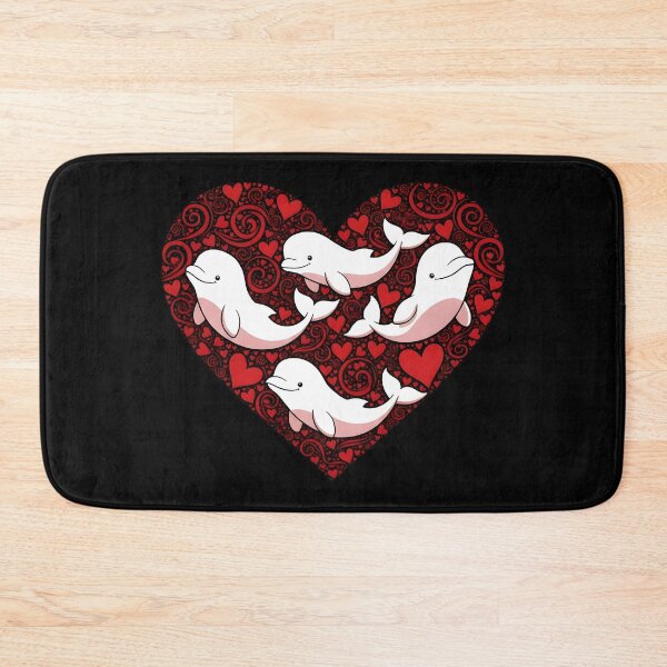 Item preview, Beluga Whales Valentine Days designed and sold by OlakunleOloroz.