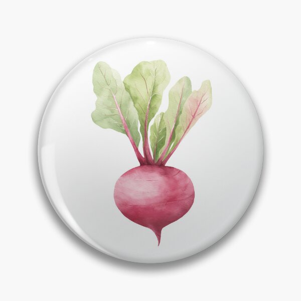 Item preview, Soft Watercolor Beetroot Sticker designed and sold by GentleDayStudio.