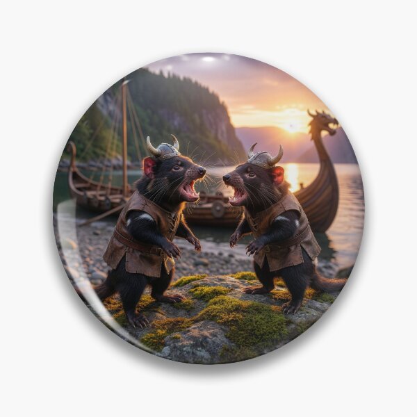 Item preview, Tasmanian Devil Vikings  designed and sold by Tridentulus.