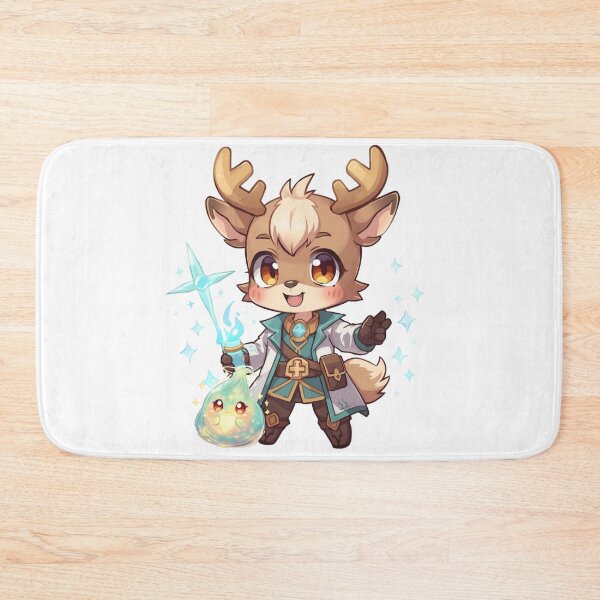 Item preview, Lioran Hartveil – Young Stag of Restoration | Fantasy Deer Healer Doctor designed and sold by Monzora.
