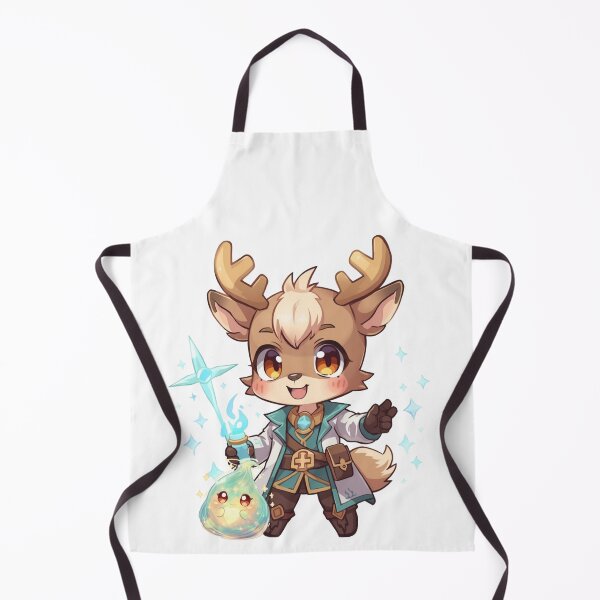 Item preview, Lioran Hartveil – Young Stag of Restoration | Fantasy Deer Healer Doctor designed and sold by Monzora.