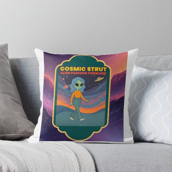Item preview, Cosmic Strut – Alien Fashion Forward designed and sold by Everyday Aliens.