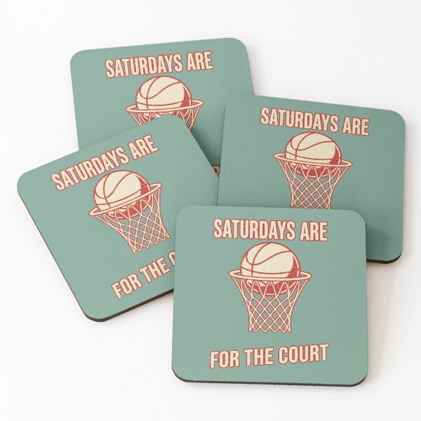Item preview, Saturdays are for the court basketball quote designed and sold by AwesomeBeyondLimits.