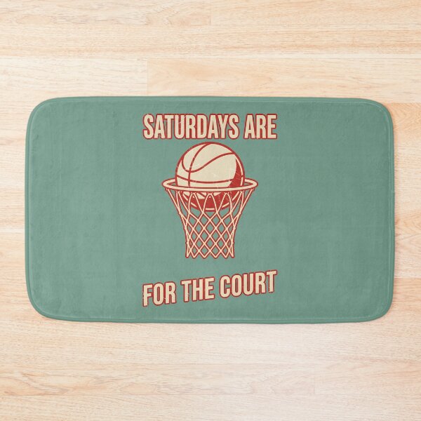 Item preview, Saturdays are for the court basketball quote designed and sold by AwesomeBeyondLimits.