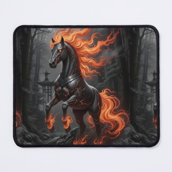 Item preview, Flaming Shadow Horse designed and sold by Baby Adee Collective.