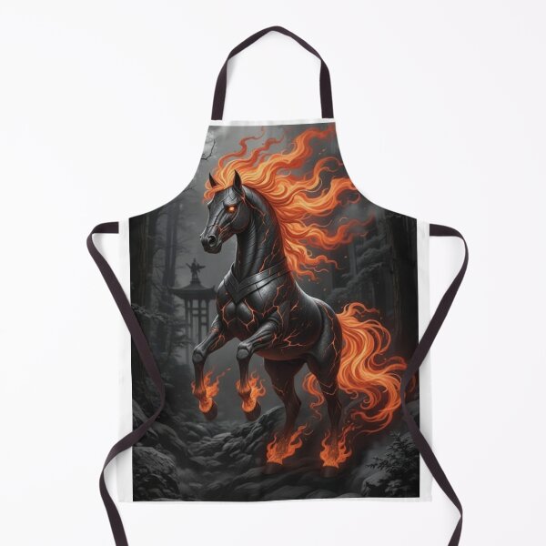 Item preview, Flaming Shadow Horse designed and sold by Baby Adee Collective.