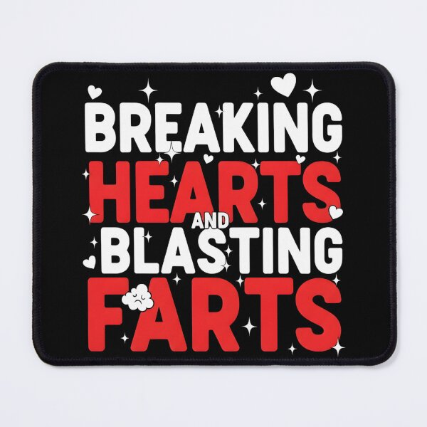 Item preview, Breaking Hearts and Blasting Farts Valentine Funny Sarcastic designed and sold by OlakunleOloroz.