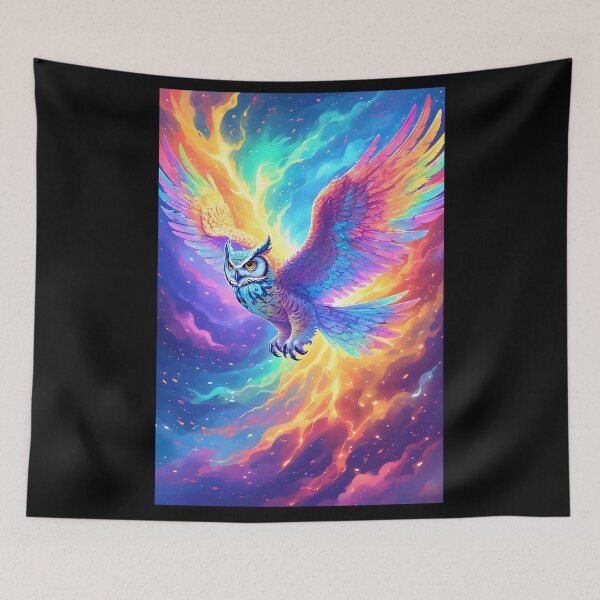 Item preview, Owl Spirit – Magical Night Guardian designed and sold by Neer arts.