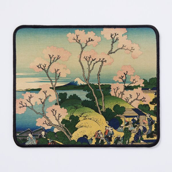 Item preview, Goten-yama Hill, Shinagawa on the Tōkaidō (c. 1833) – Katsushika Hokusai | designed and sold by Art Outlaws.