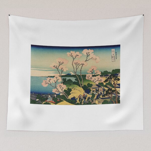 Item preview, Goten-yama Hill, Shinagawa on the Tōkaidō (c. 1833) – Katsushika Hokusai | designed and sold by Art Outlaws.