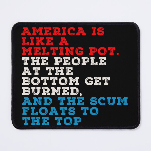 Item preview, America Melting Pot Satire designed and sold by Texterns.