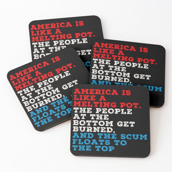 Item preview, America Melting Pot Satire designed and sold by Texterns.