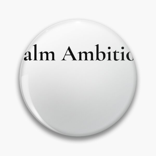 Item preview, Calm Ambition Minimalist Motivational Quote designed and sold by RICHKIDSSTUDIO.