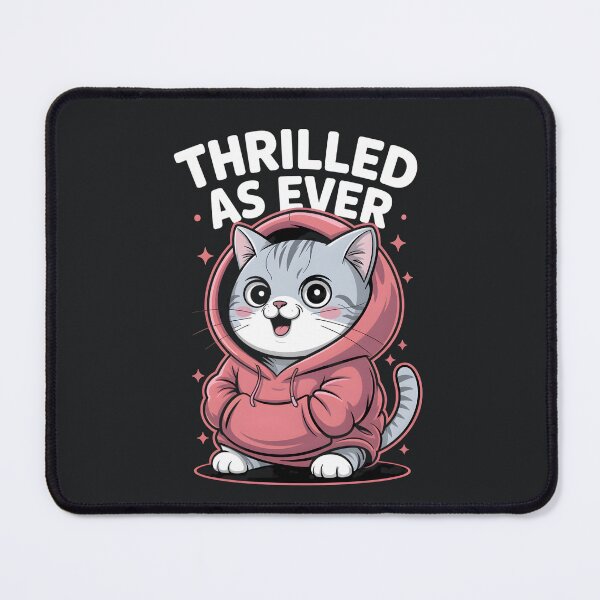 Item preview, Cute Cat – Cozy Hoodie Happy Mood Funny Design designed and sold by Taans-Creation.