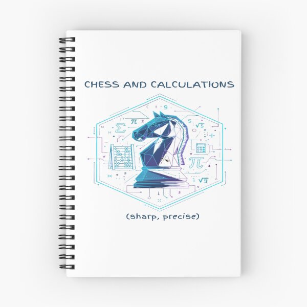 Item preview, Sharp and Precise: Tactical Chess Math designed and sold by PawnShiftGoods.
