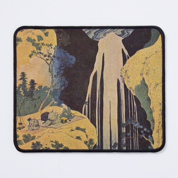 Item preview, The Amida Falls in the Far Reaches of the Kisokaidō Road (c. 1833) – Katsushika Hokusai designed and sold by Art Outlaws.