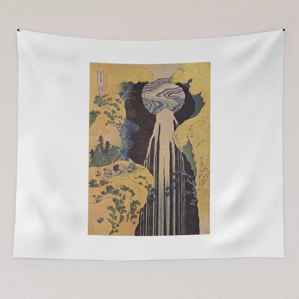 Item preview, The Amida Falls in the Far Reaches of the Kisokaidō Road (c. 1833) – Katsushika Hokusai designed and sold by Art Outlaws.