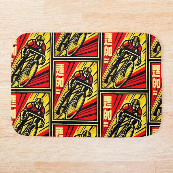 Item preview, Japanese cycling graphic illustration designed and sold by RICAMTP.