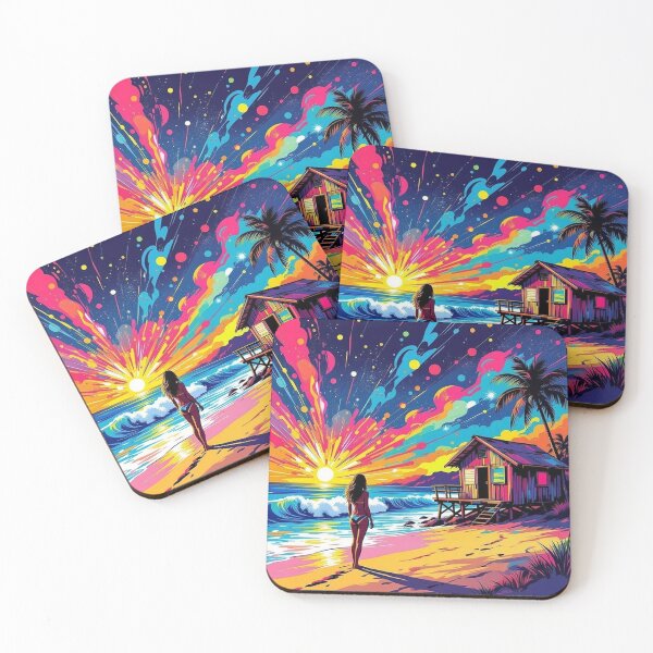 Item preview, Bikini girl on beach designed and sold by JackFreestone.