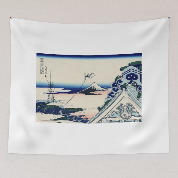 Item preview, Tōto Asakusa Honganji (c. 1831) – Katsushika Hokusai designed and sold by Art Outlaws.