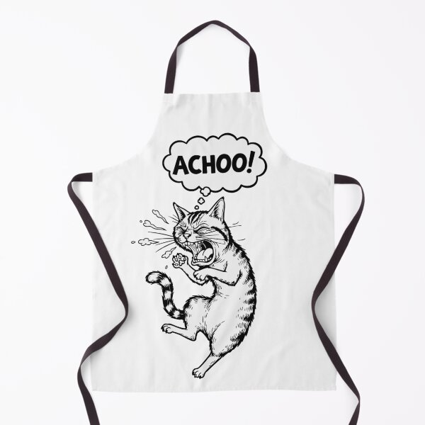 Item preview, Cat Sneezing with Dramatic ACHOO! designed and sold by AnnArtshock.