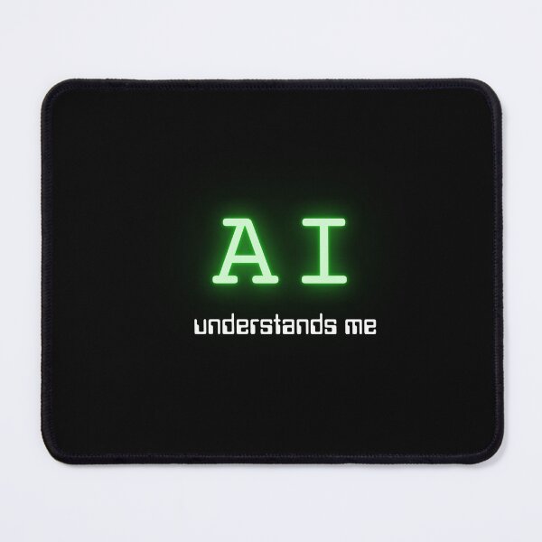 Item preview, AI understands me (Neon Green) designed and sold by ProjectLui.