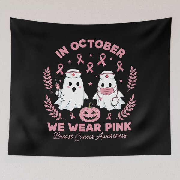 Item preview, In October We Wear Pink Breast Cancer Awareness designed and sold by aloha project.