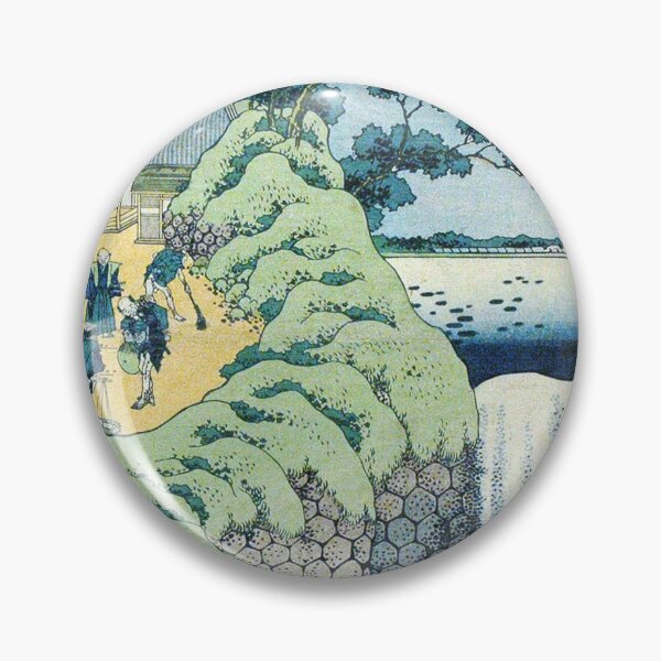 Artikelvorschau, Die Wasserfälle von Aoigaoka in der östlichen Hauptstadt (ca. 1833–1834) – Katsushika Hokusai entworfen und verkauft von Art Outlaws.