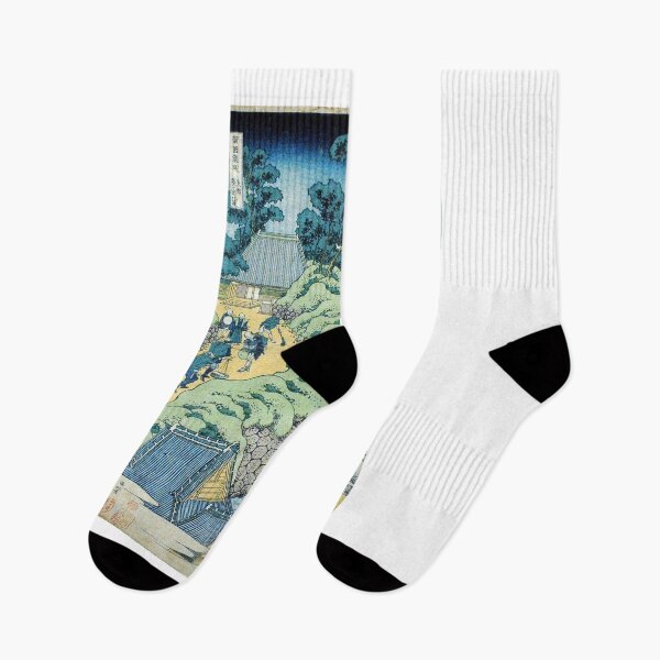 Item preview, Falls of Aoigaoka in the Eastern Capital (c. 1833–1834) – Katsushika Hokusai designed and sold by Art Outlaws.