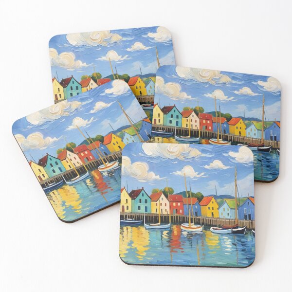 Item preview, The Wharf of the Artist designed and sold by Undersea Ai Art.