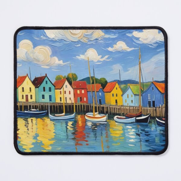 Item preview, The Wharf of the Artist designed and sold by Undersea Ai Art.